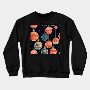 Ornaments in Outer Space Crewneck Sweatshirt